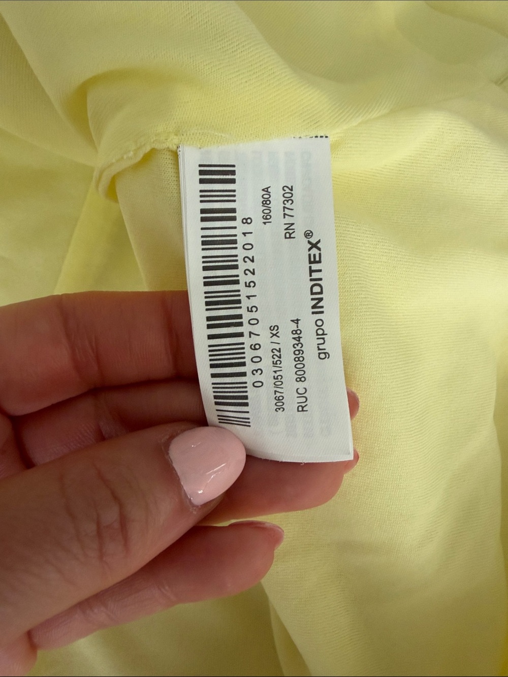 Zara Pale Yellow Halter Peplum Camisole - Picture 13 of 15